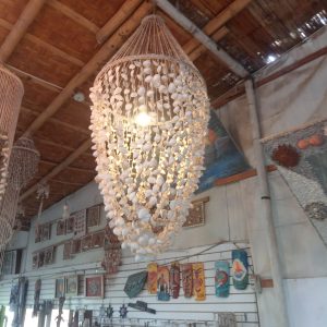 lampára de conchas